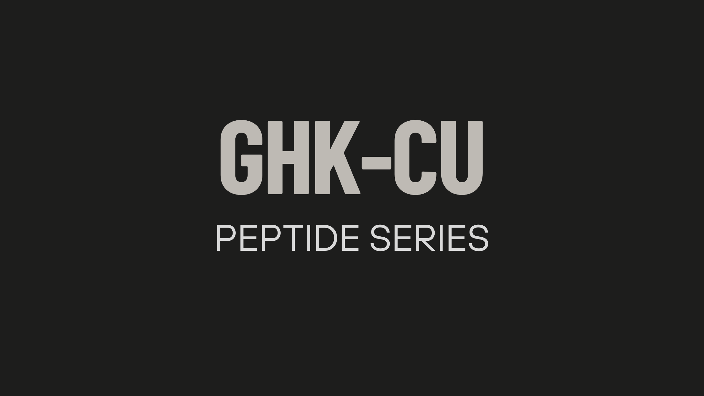 ghk-cu peptide